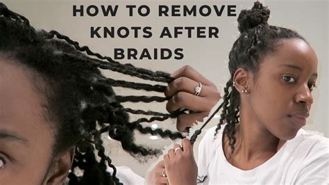 what to do with hair after taking out braids beezzly