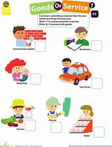Images of Goods And Services Lesson Plans 2nd Grade