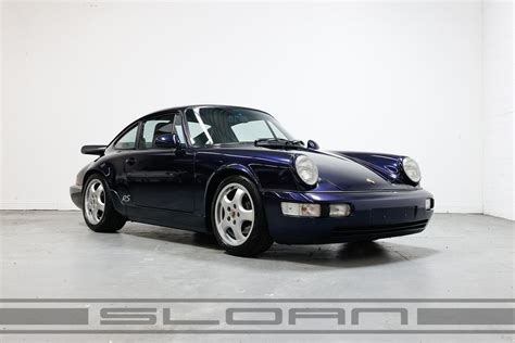 1994 964 Rs America Midnight Blue Metallicblack Sloan Motor Cars