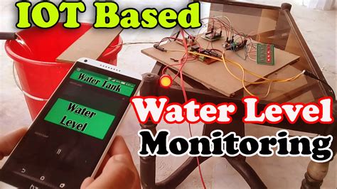 Iot Water Level Monitoring Using Ultrasonic Sensor