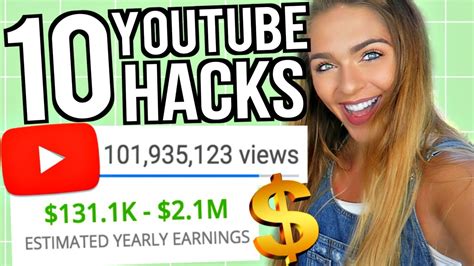 10 Youtube Life Hacks To Grow Your Channel Fast Everyone Needs To Know