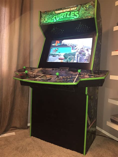 Many of us grew up in the era of arcades. TMNT Arcade Build | Retro arcade games, Arcade, Arcade cabinet