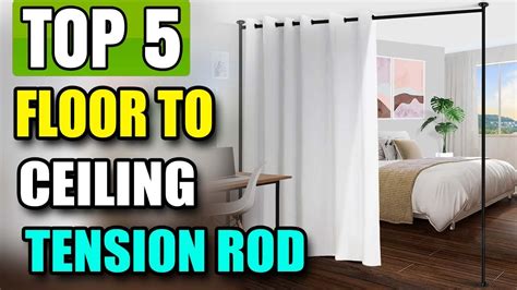 Best Floor To Ceiling Tension Rod Room Divider Youtube