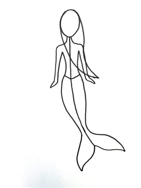 How To Draw A Mermaid Step By Step Learn How To Draw