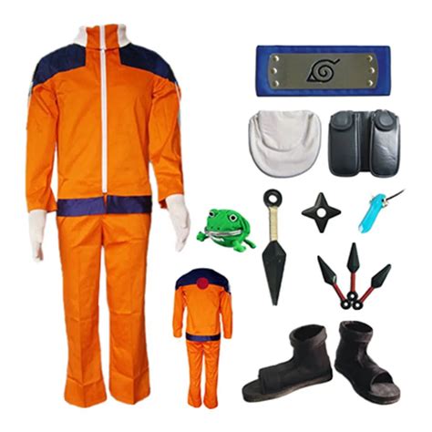 Naruto Uzumaki Naruto Cosplay Costume Full Sets In Anime Costumes From