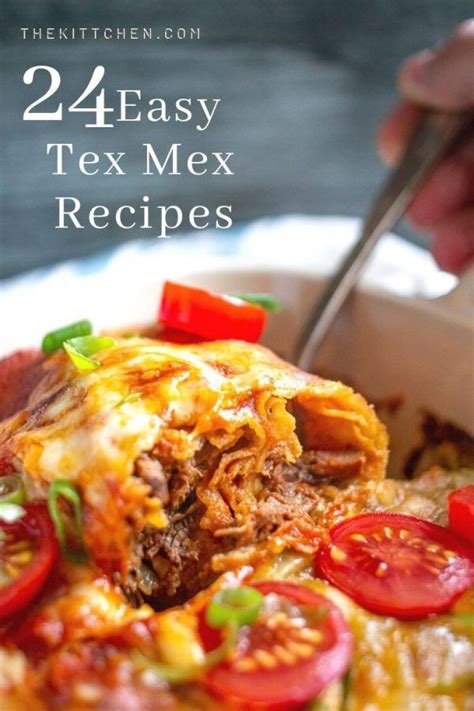 Puffy tacos, the pride and joy of san antonio, form the centerpiece. 24 Easy Tex Mex Recipes | The Best Tex Mex Dinner Recipes ...