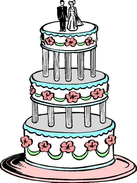 Cake Clip Art Cartoon Cake Wedding Cakes Wedding Cake Images