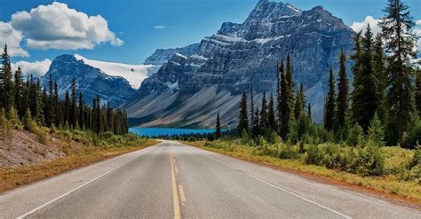 Route Paysage De Montagnes Fond Décran Ultra Hd