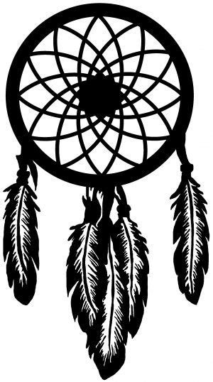 Details about Dream Catcher vinyl decal/sticker feathers BoHo free