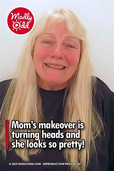 Moms Makeover Is Turning Heads And She Looks So Pretty Mom Makeover Makeover Hair Makeover