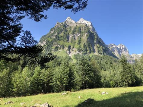 Brunnelistock Bruennelistock Mountain Above The Oberseetal Valley And