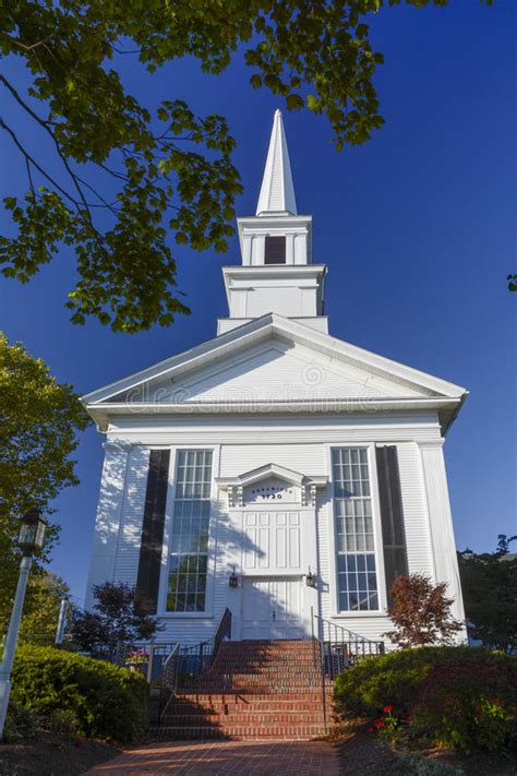 1st Congregational Church Chatham Cape Cod Stock Photo Image Of White