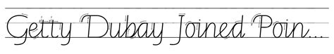 Getty Dubay Joined Pointed Lines Arrows Font Webfont And Desktop Myfonts