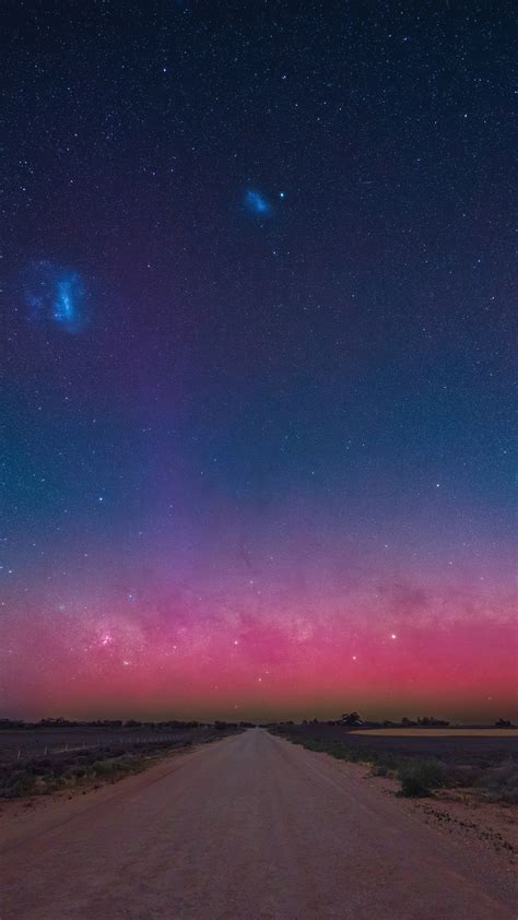 1080x1920 Milkyway And Magellanic Clouds Iphone 76s6 Plus Pixel Xl