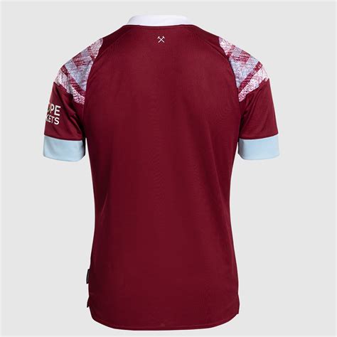 Umbro West Ham United Home Shirt 2022 2023 Junior Boys Domestic