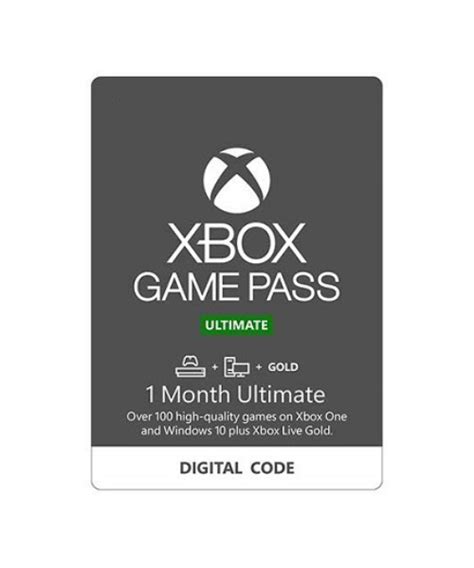 Xbox Game Pass Ultimate 1 Mes Usa Juegonia