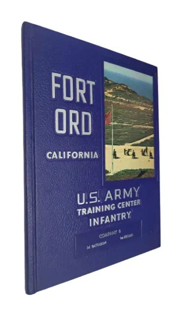 Fort Ord California Us Army Training Center Infantry Yearbook