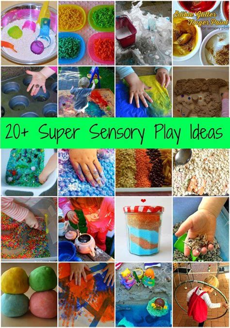 20 Super Sensory Play Ideas Senses Activities Sensory Activities