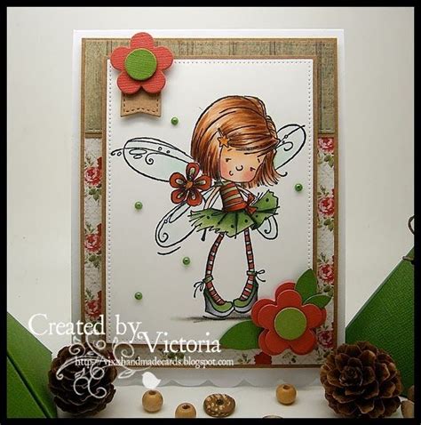 Charlotte Tiddly Inks Colored Sugar Fairy Angel Copics Vixx