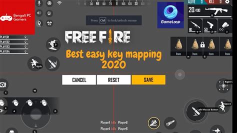 Best Easy Free Fire Control Setting For Pc Gameloop Emulator 2020