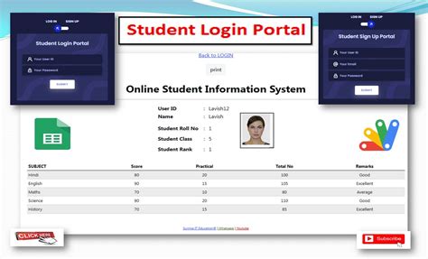 Student Login Portal (Service 201)