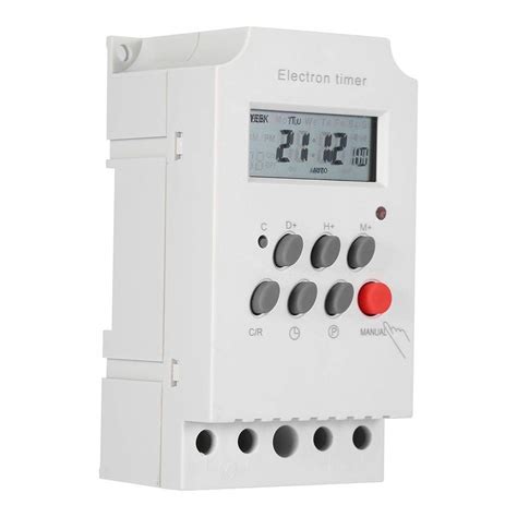 30a Digital Timer Switch Programmable Electronic Time Control Ac