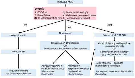 Suggested Therapeutic Algorithm In Idiopathic Multicentric Castleman