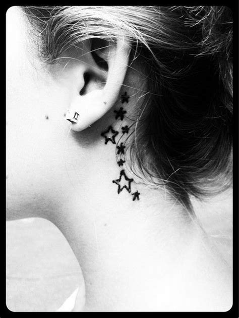 60 Pretty Designs Of Ear Tattoos 2017
