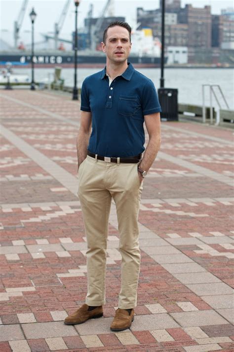 Beige Chinos Men Outfits Casual Business Casual Khakis Khaki Pants Outfit Men Khakis Outfit