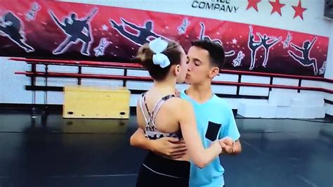 Dance Moms Maddieand Gino Kiss Youtube
