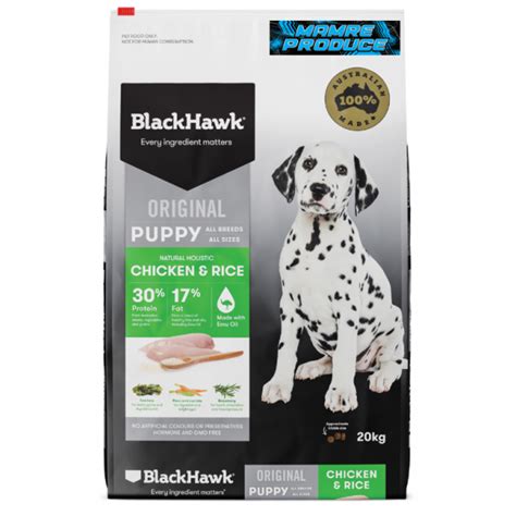 Blackhawk Chicken And Rice Adult Large Breed 20kg Mamre Produce