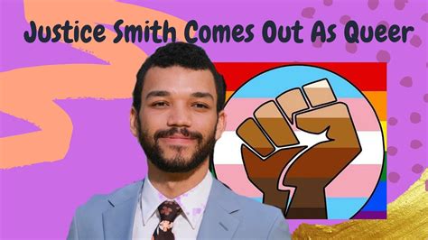 Justice Smith Comes Out As Queer Youtube