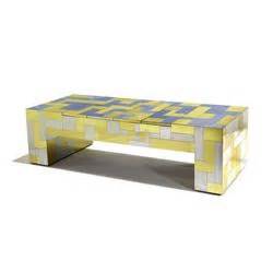 Can be made in your preferred size and color. Paul Evans - Backgammon coffee table