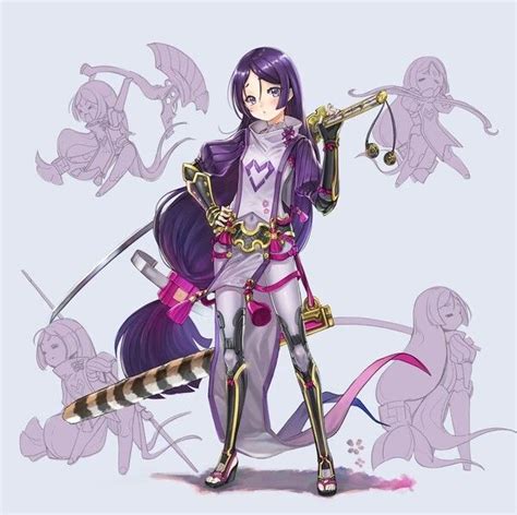 Fategrand Order Minamoto No Raikou Anime Character Art Character