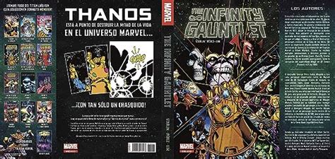 Marvel Deluxe The Infinity Gauntlet Tapa Dura Jim Starlin George
