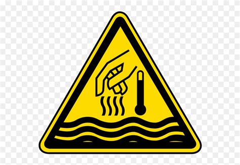 Hot Steam Warning Sign Clipart 5461941 Pinclipart