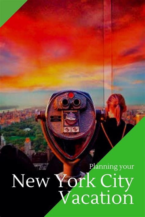 New York City Vacation Recommendations And Itinerary New York City