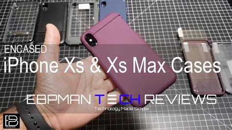 Apple Iphone Xs And Xs Max Cases From Encased Youtube
