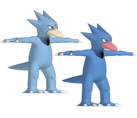 Golduck's strongest moveset is confusion & hydro pump and it has a max cp of 2,450. Golduck (Pokemon) - 3d model - .dae, .fbx