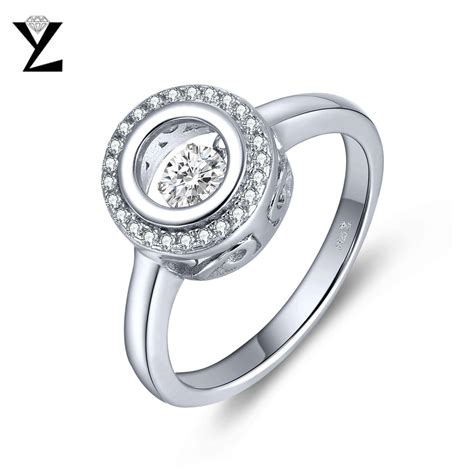 yl 925 sterling silver wedding rings for women fine jewelry engagement with… sterling silver