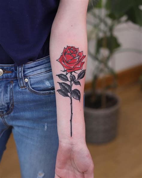 9 Red Rose Tattoo Shoulder Article Roses Tattoo For Men