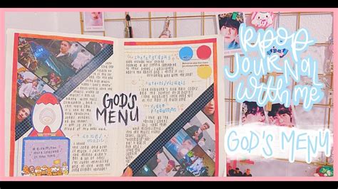 The goods dressing, salad, pickles, tomato, onion, double american cheese choose meat/chicken/veg. kpop journal with me ♡ SKZ GOD'S MENU (GO生)! - YouTube