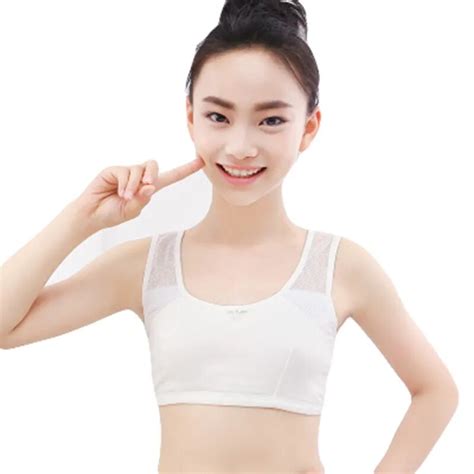 Training Bra 2021 Teen Bra Soft Cotton Girls Underwear 10 15 Young Teenager Tops Vest Puberty