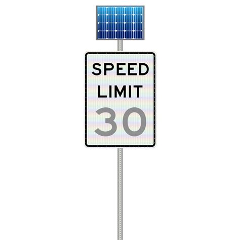 Ntsigns Signalert R2 1 24 Dg3 24x30 Speed Limit Sign With