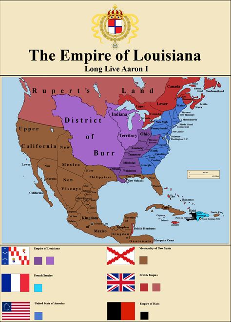 The Empire Of Louisiana 1804 1811 By Alexanderabelard On Deviantart