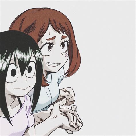 Boku No Hero Academia Tsuyu Asui Uraraka Ochako My Hero Academia Tsuyu Boku No Academia