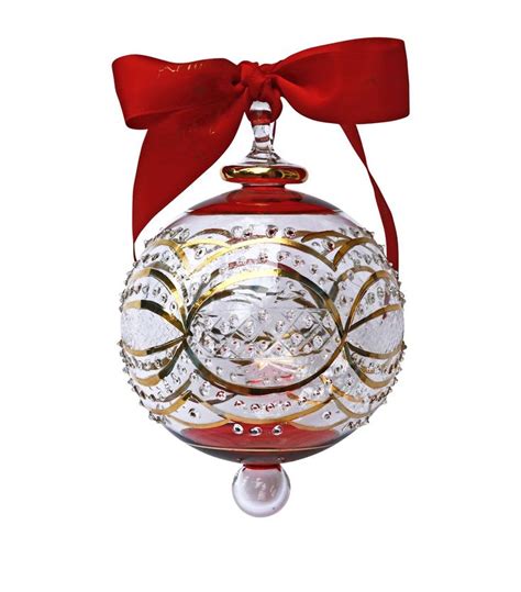 Artifactually Large Victorian Raised Christmas Bauble
