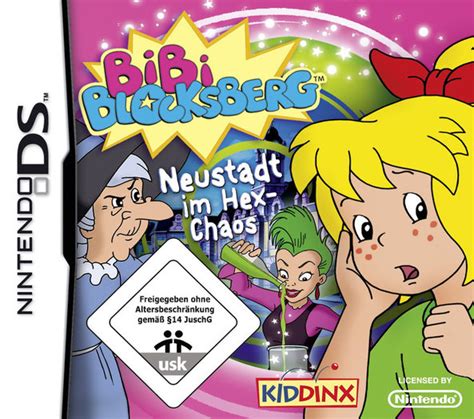Bibi Blocksberg Neustadt Im Hex Chaos ⭐ Nintendo Ds Game