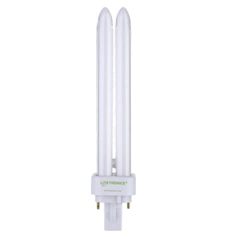 26 Watt Pft Plug In Cfl Double Tube G24d 3 3500k Litetronics