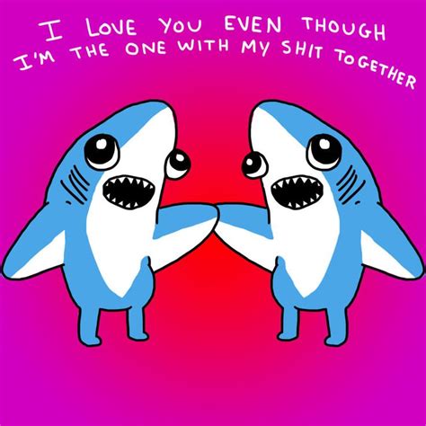 5 valentine s day cards for the left shark in your life left shark funny valentines cards